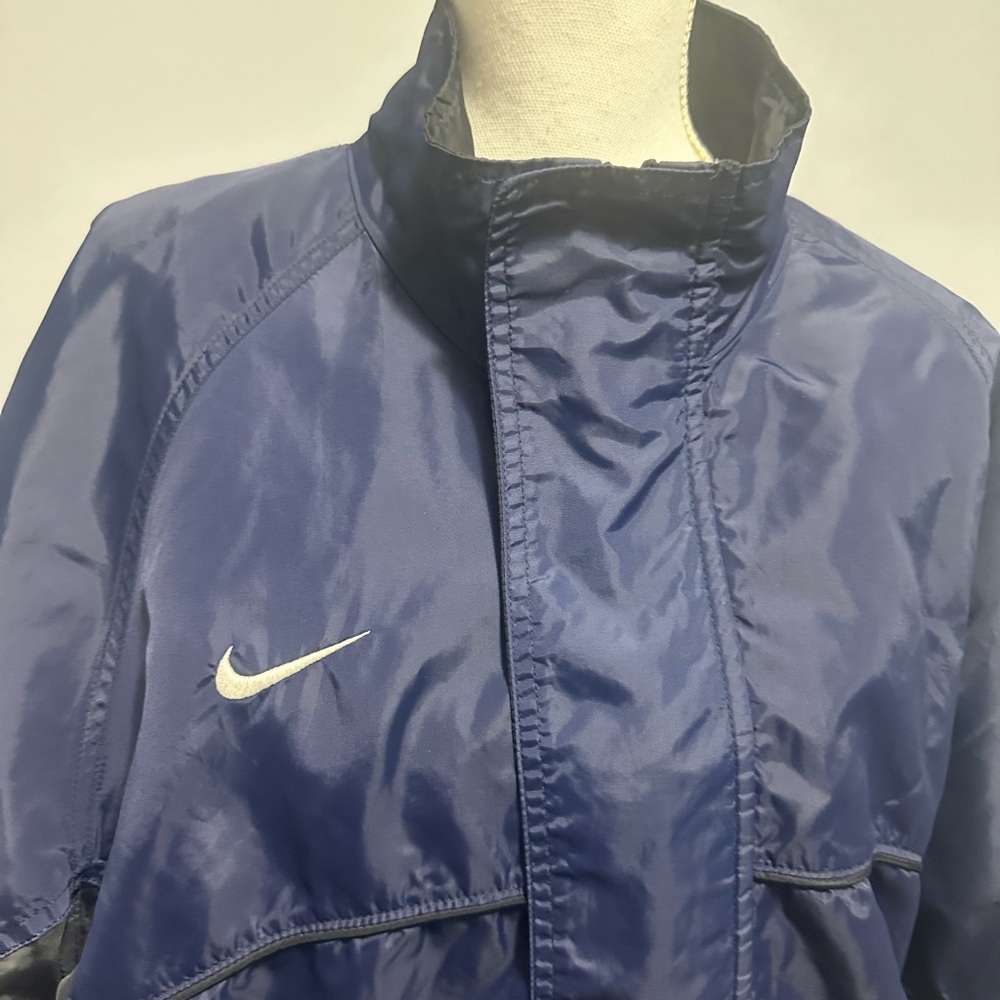 Nike Navy Nylon  Men’s Large Jacket